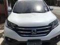 HONDA CRV 2013 Gas White SUV For Sale-0