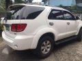 Toyota Fortuner G Gas 2005 White For Sale-3