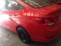 Hyundai Accent 2012 MT Red Sedan For Sale-3