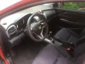 Honda City 2009 red sedan for sale -2