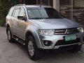 Mitsubishi Montero 2009 4x4 AT Silver For Sale-0