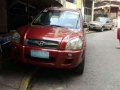 Hyandai Tucson CRDi 2005 AT 4x4 Red For Sale-0