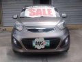 Kia Picanto 2012  EX 1.0 MT Gray For Sale-0