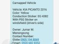 For sale Kia Picanto 2016 -1
