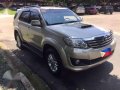 2014 Toyota Fortuner 4x2 V AT Beige For Sale-1