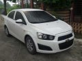 Chevrolet Sonic 2015 1.4 MT White For Sale-1