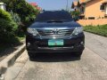 1st owned Toyota Fortuner MT 2013 for sale-1