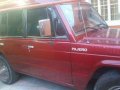 1988 Mitsubishi Pajero 4x4 MT Red For Sale-2