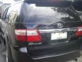 Toyota Fortuner 2011 MT 4x2 Black For Sale-1