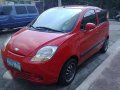 Chevrolet Spark 2007 Manual Red HB For Sale-3