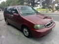 Kia Carnival LS 2000 Local MT Red For Sale-0