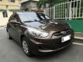 2015 Hyundai Accent 1.4Cvvt AT Brown For Sale-1