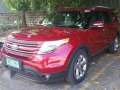 Ford Explorer 2013 4x2 2.0 AT Red For Sale-1