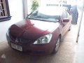 Mitsubishi Lancer MX 2004 AT Red For Sale -1