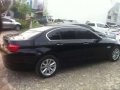 BMW 520D Sedan 2013 Diesel Black For Sale-1