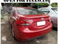 Hyundai Elantra 2014 MT Red Sedan For Sale-0
