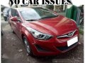 Hyundai Elantra 2014 MT Red Sedan For Sale-1