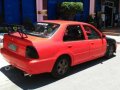 Honda City 1997 Manual Red For Sale -4