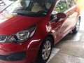 2014 Kia Rio EX 6 Speed MT Red For Sale-2