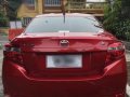 Fresh 2016 Toyota Vios 1.3E AT Red For Sale-3