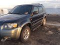 Ford Escape 4x2 XLT Black 2006 acquired low mileage for sale-4