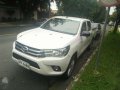 2016 Toyota Hilux J Manual G White For Sale -0