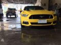 2015 Ford Mustang 5.0 AT Yellow Coupe For Sale-0