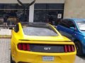 2015 Ford Mustang 5.0 AT Yellow Coupe For Sale-1