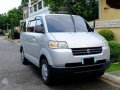 Suzuki APV 2010 MT wagon silver for sale -3