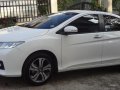 Honda City 2015 Gasoline Cvt White for sale -1