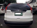 2013 Honda CRV 4x2 AT White For Sale-3