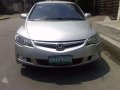 2008 Honda Civic 1.8S AT Silver Sedan For Sale-1