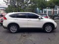 2013 Honda CRV 4x2 AT White For Sale-1