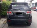 Toyota Fortuner 2012 SUV black for sale -1