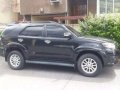 Toyota Fortuner 2012 SUV black for sale -4