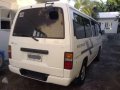 Nissan Urvan Escapade 2009 2010 2011-2