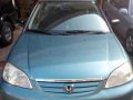 Honda civic sedan blue for sale -0
