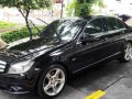 Mercedes Benz 2009 C200 Black AT For Sale-2