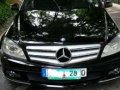 Mercedes Benz 2009 C200 Black AT For Sale-0