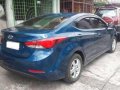 MT Hyundai Elantra 2014 Blue for sale -1