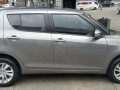 Suzuki Swift 2015 manual trans gray 8k mileage for sale -4