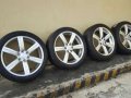 Mitsubishi Euro oem wheels 22x9 Nitto NT420s 275 40 22 tires-2