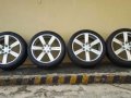 Mitsubishi Euro oem wheels 22x9 Nitto NT420s 275 40 22 tires-9