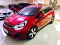 2012 Kia Rio Ex AT Hatchback red for sale -4