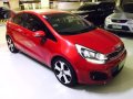 2012 Kia Rio Ex AT Hatchback red for sale -2