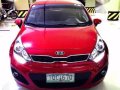 2012 Kia Rio Ex AT Hatchback red for sale -3