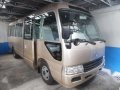 2013 Toyota Coaster Gliding Door Dubai Version Beige for sale-0