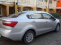 Kia Rio 2013 Model sedan silver -2