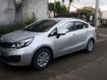 Kia Rio 2013 Model sedan silver -0