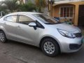 Kia Rio 2013 Model sedan silver -4